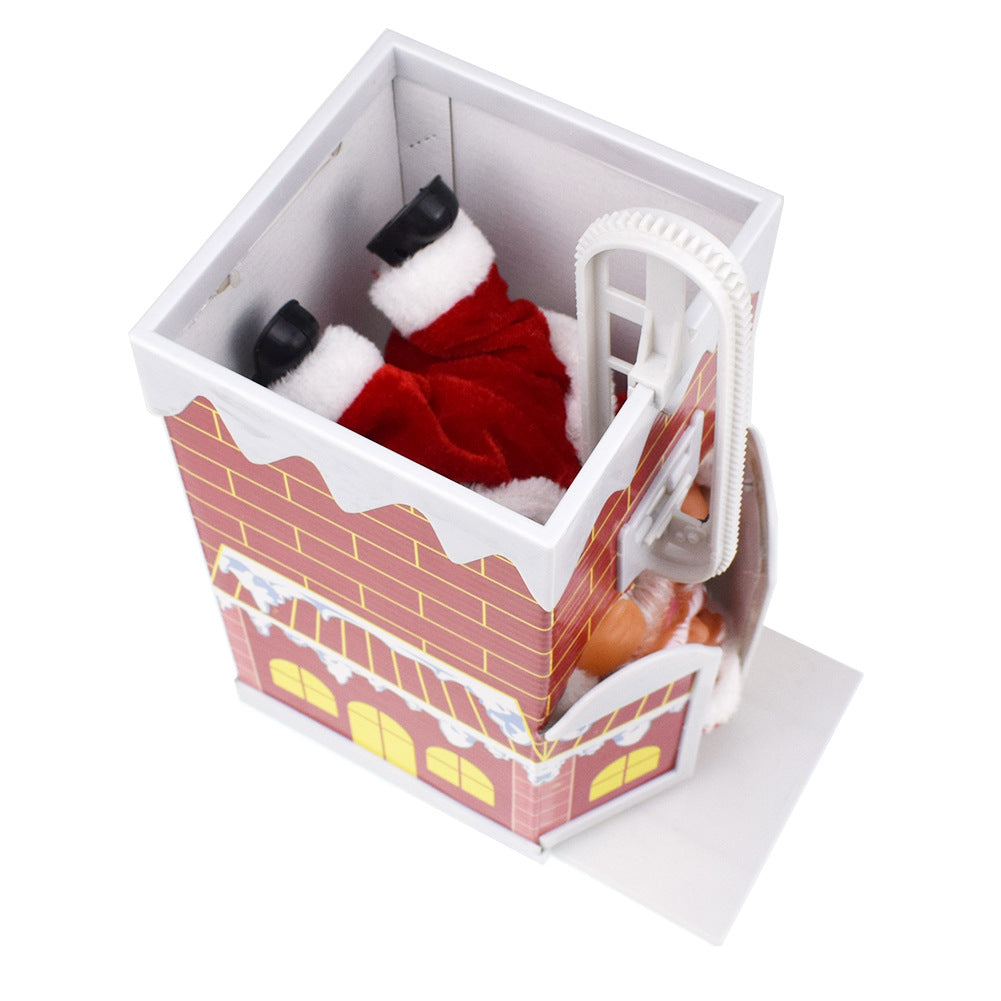 Santa Claus Climb Chimney