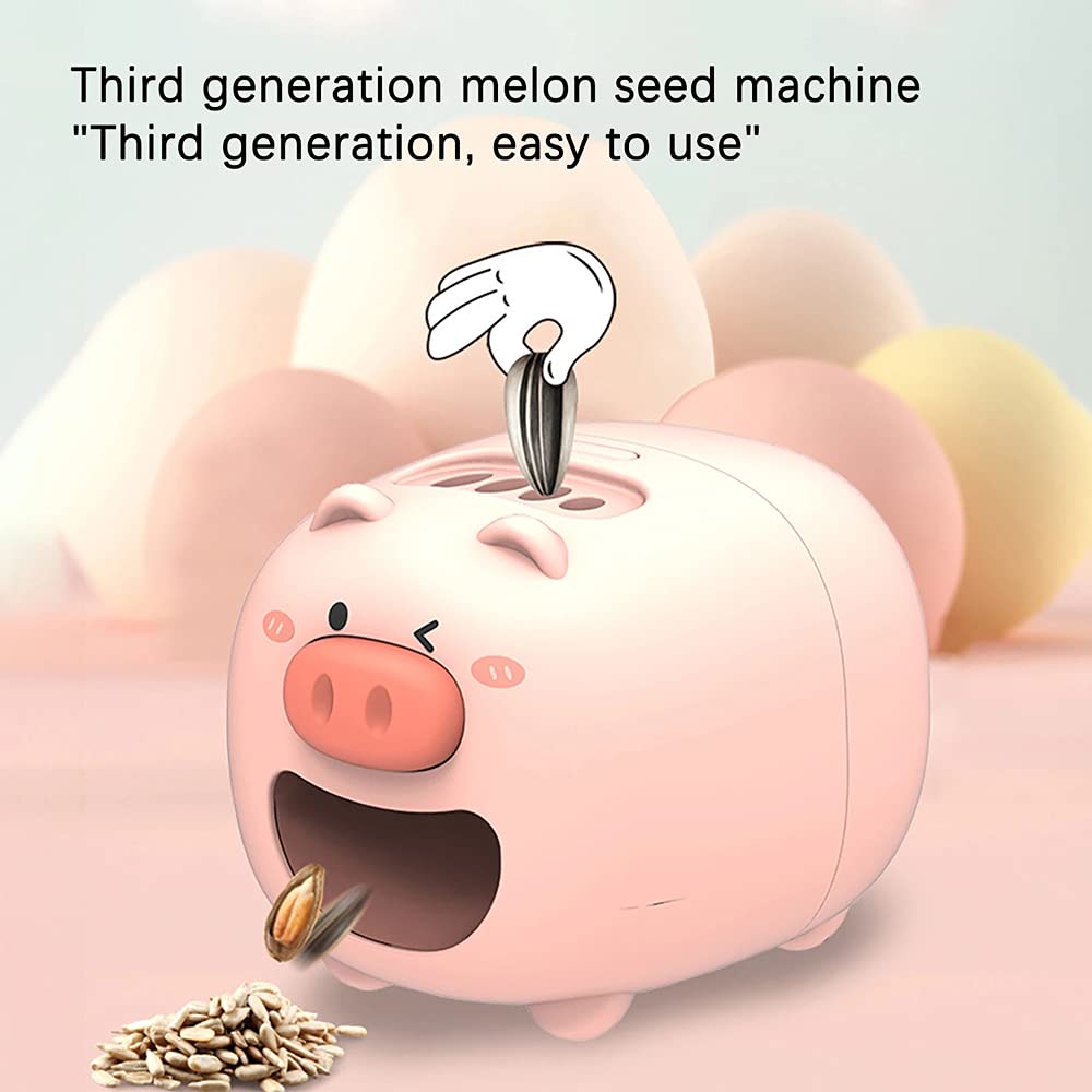 Kantal Cartoon Pig Electric Sunflower Seed Peeler