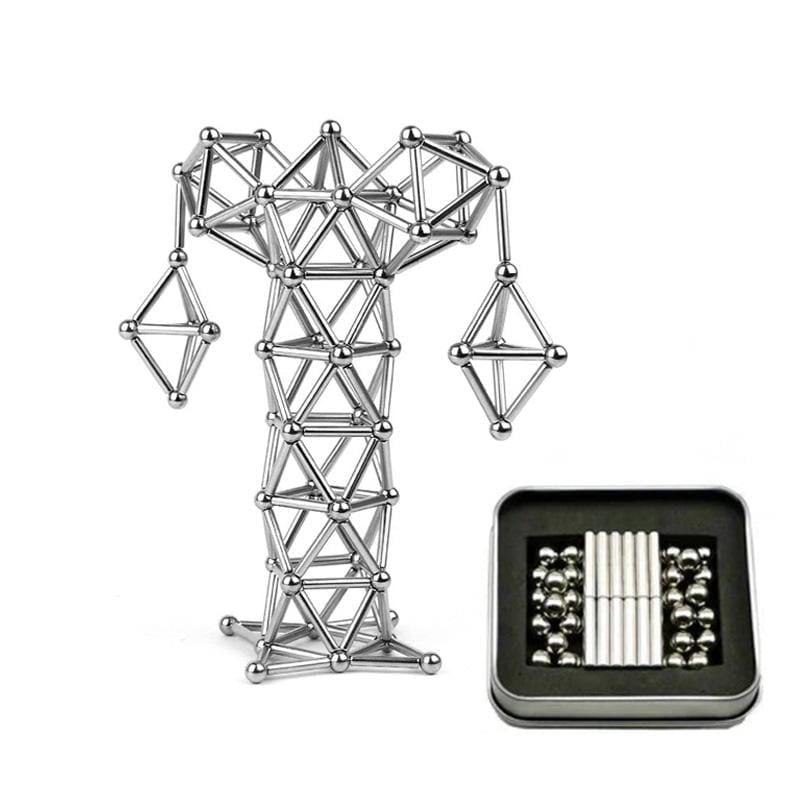 DIY Magnetic Sticks And Balls Building Toys Set