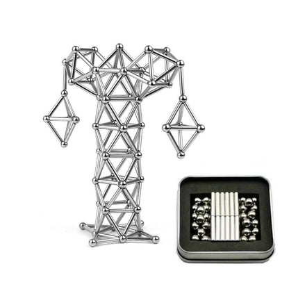 DIY Magnetic Sticks And Balls Building Toys Set
